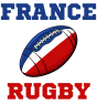 France Rugby Ball Hoody (White)